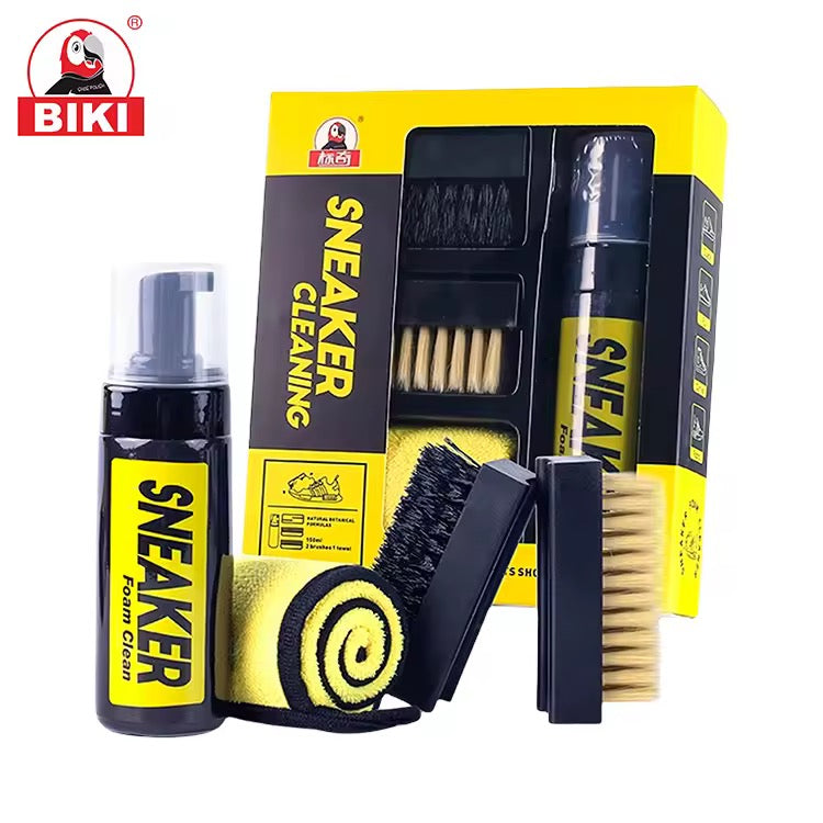 Shoes Foam Cleaner Kit طقم تنظيف الأحذية بالرغوة