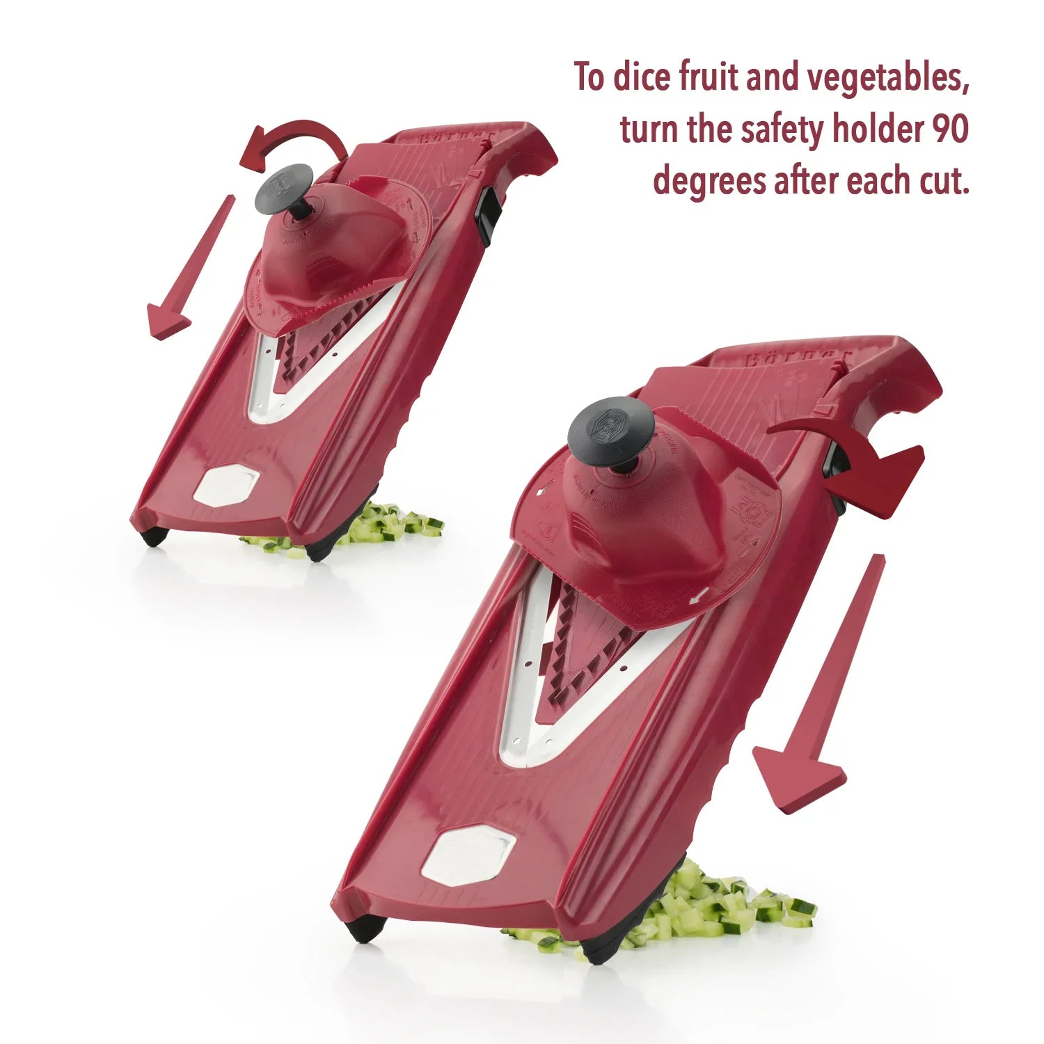 5-in-1 Stainless Steel Mandolin Vegetable Slicer قاطعة خضروات ماندولين استانلس 5 في 1
