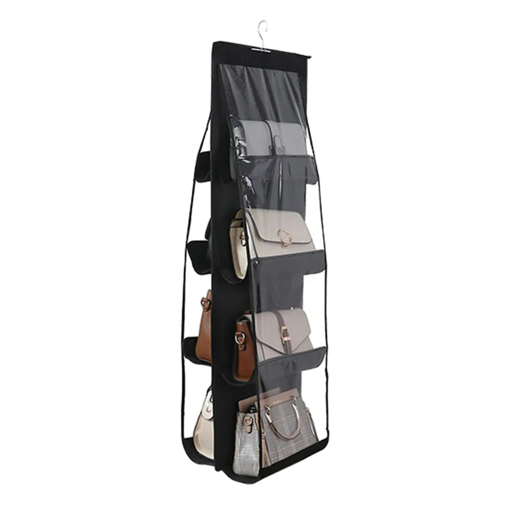 8 Pocket Dust-Proof Bag Organizer منظم حقائب 8 جيوب مضاد للغبار