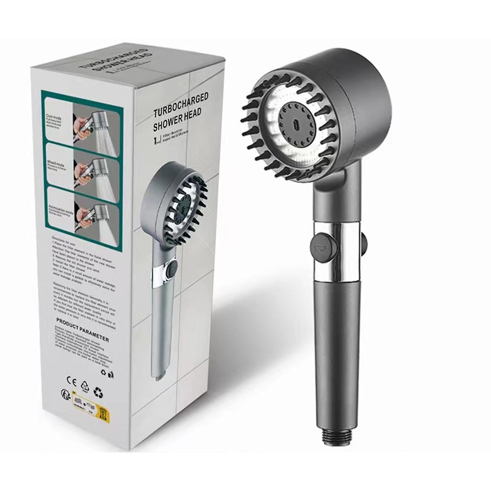 Showery® Turbo Massage Shower Head رأس دش توربو ماساج